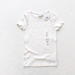 Gapkids NWT off white short sleeve shirt S(6-7Y)